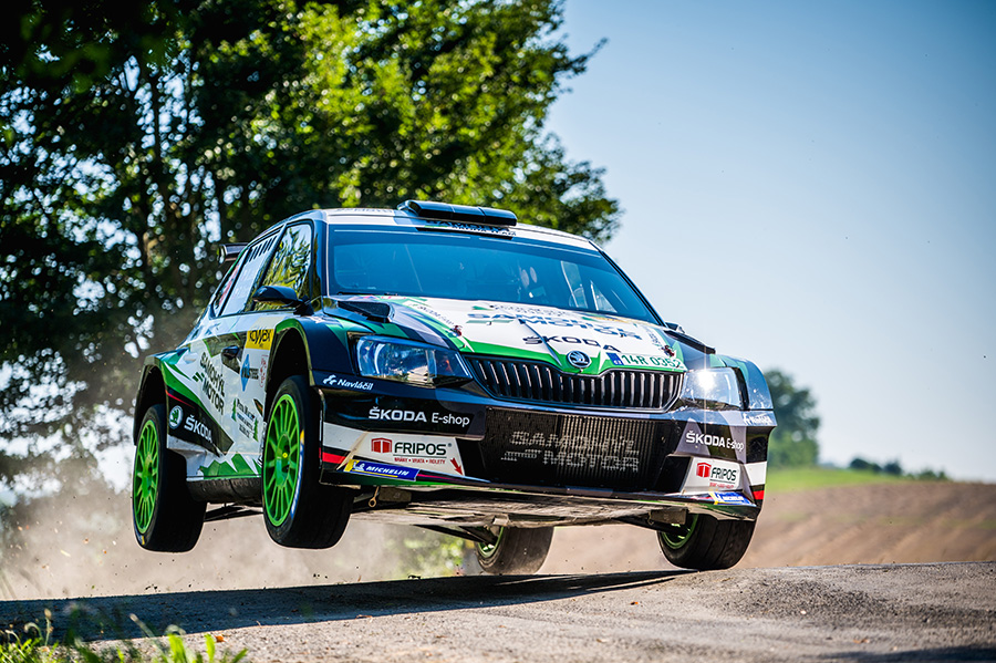 10 let fotografem české rally