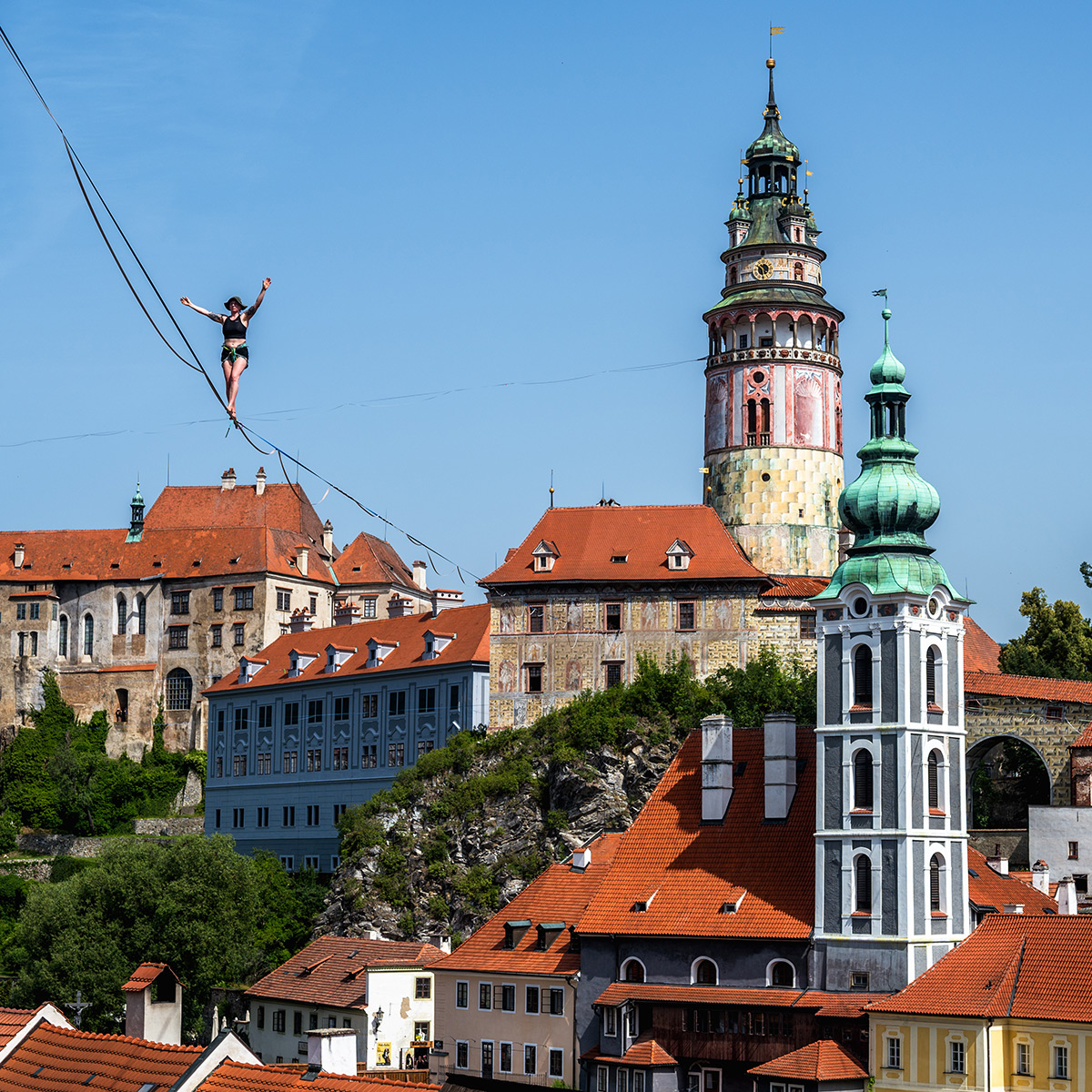 Highline festival Český Krumlov 2024