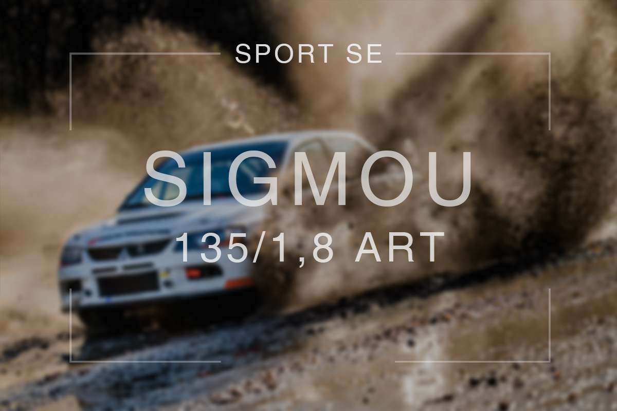 Sport se Sigmou 135mm ART