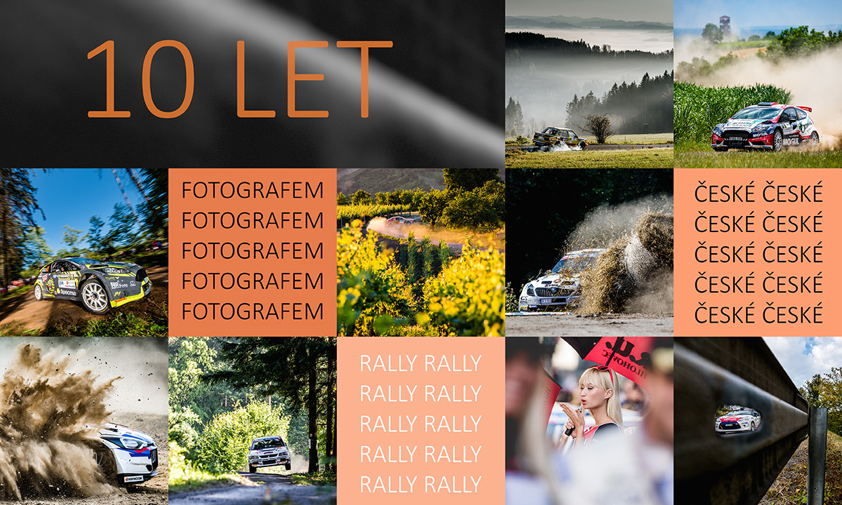 10 let fotografem české rally - Radek Caga